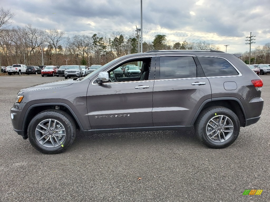 Granite Crystal Metallic 2020 Jeep Grand Cherokee Limited 4x4 Exterior Photo #136709118