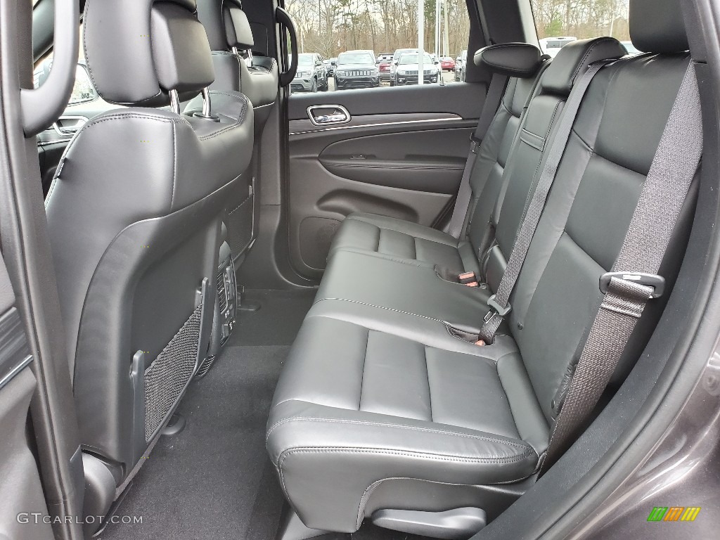 Black Interior 2020 Jeep Grand Cherokee Limited 4x4 Photo #136709127