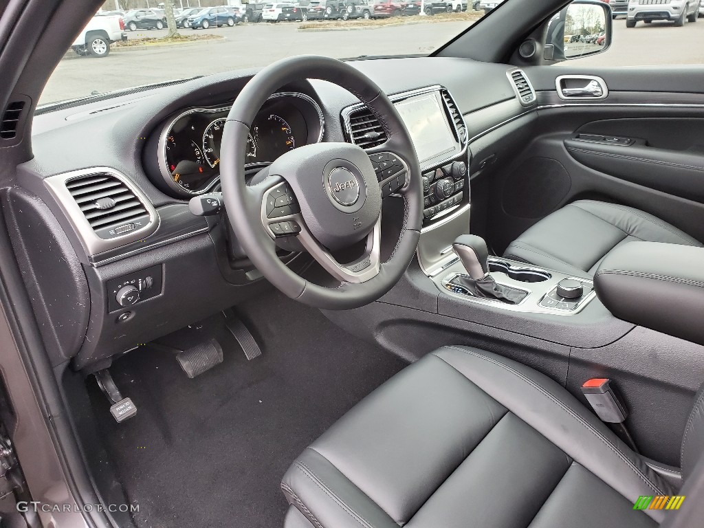 Black Interior 2020 Jeep Grand Cherokee Limited 4x4 Photo #136709130