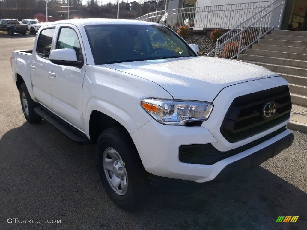 Super White Toyota Tacoma