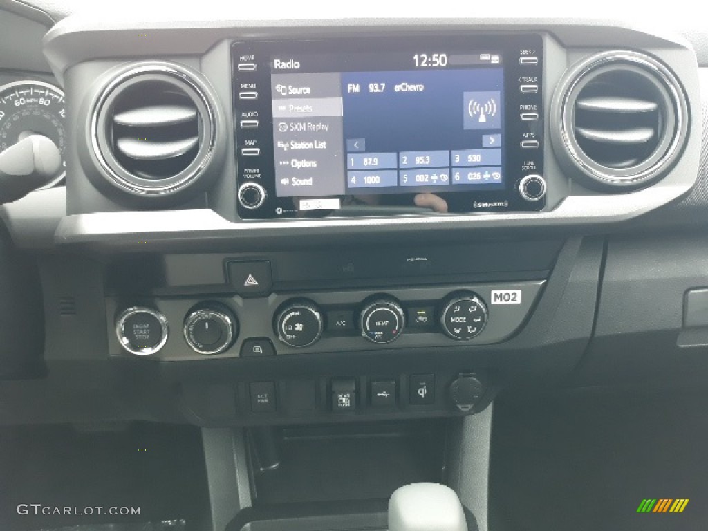 2020 Tacoma TRD Off Road Double Cab 4x4 - Silver Sky Metallic / TRD Cement/Black photo #12