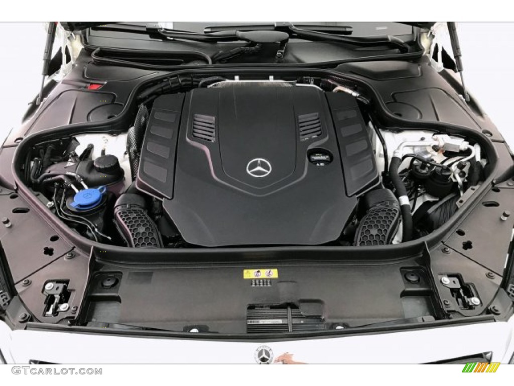 2020 Mercedes-Benz S 560 4Matic Sedan 4.0 Liter DI biturbo DOHC 32-Valve VVT V8 Engine Photo #136711182
