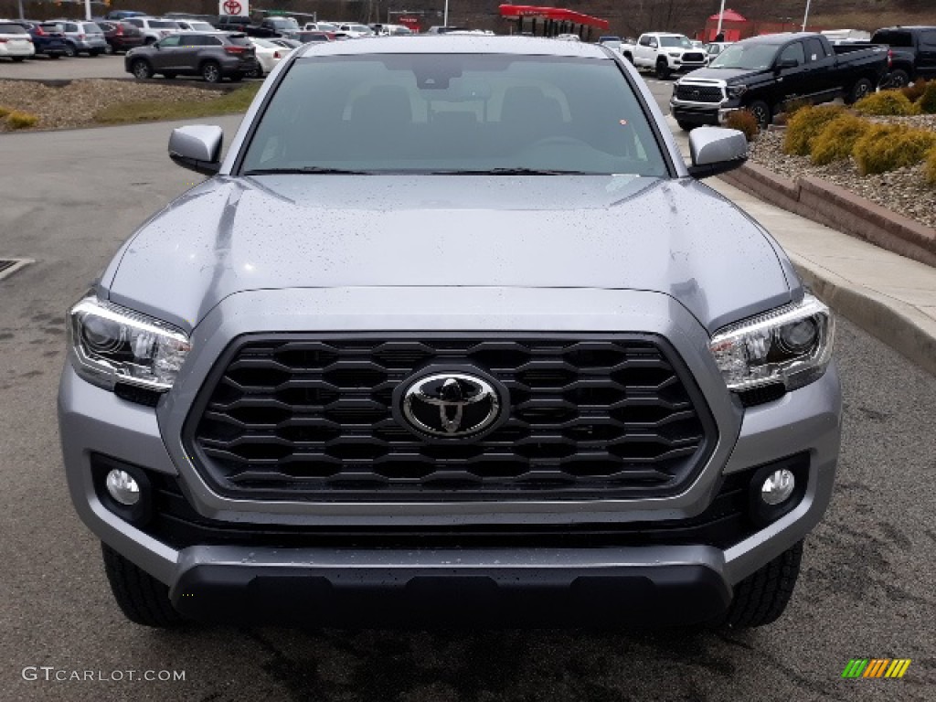 2020 Tacoma TRD Off Road Double Cab 4x4 - Silver Sky Metallic / TRD Cement/Black photo #23