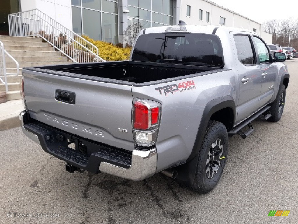 2020 Tacoma TRD Off Road Double Cab 4x4 - Silver Sky Metallic / TRD Cement/Black photo #26