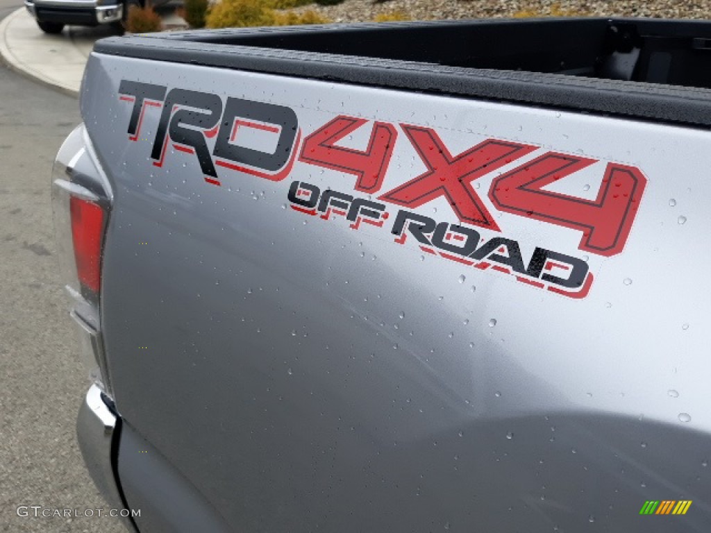 2020 Tacoma TRD Off Road Double Cab 4x4 - Silver Sky Metallic / TRD Cement/Black photo #29