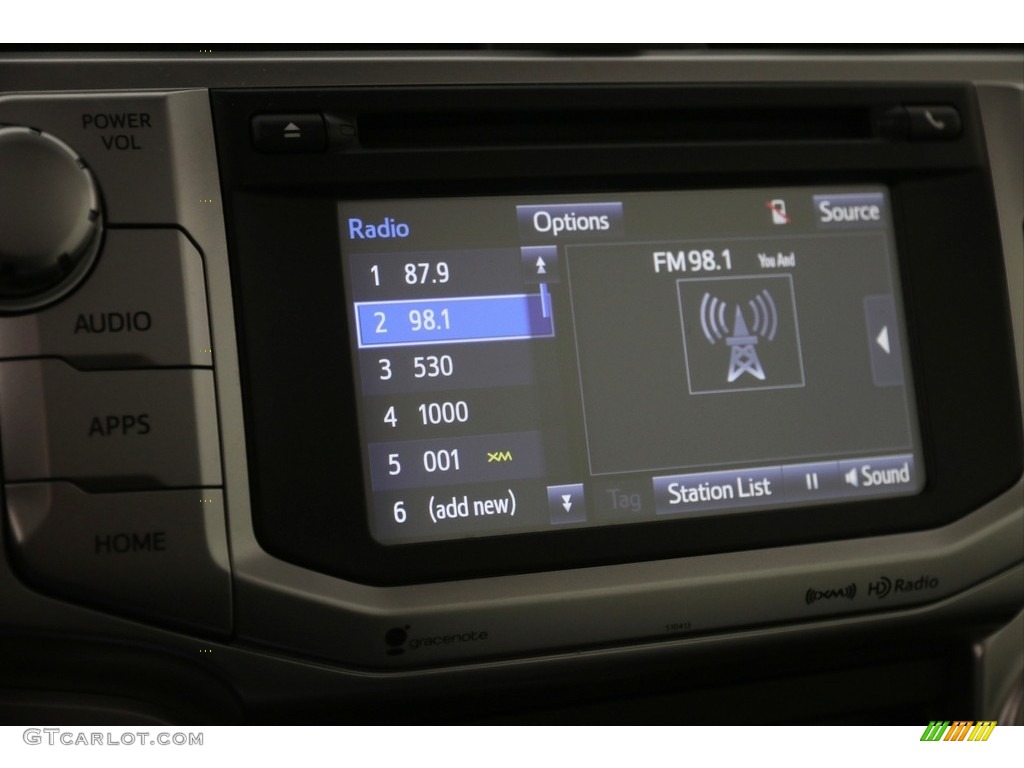 2019 Toyota 4Runner SR5 Premium 4x4 Audio System Photo #136711656