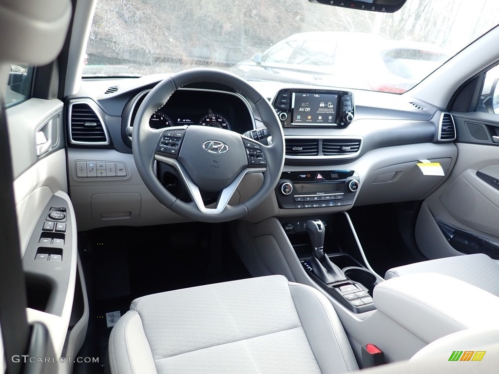 Gray Interior 2020 Hyundai Tucson Sport AWD Photo #136711851