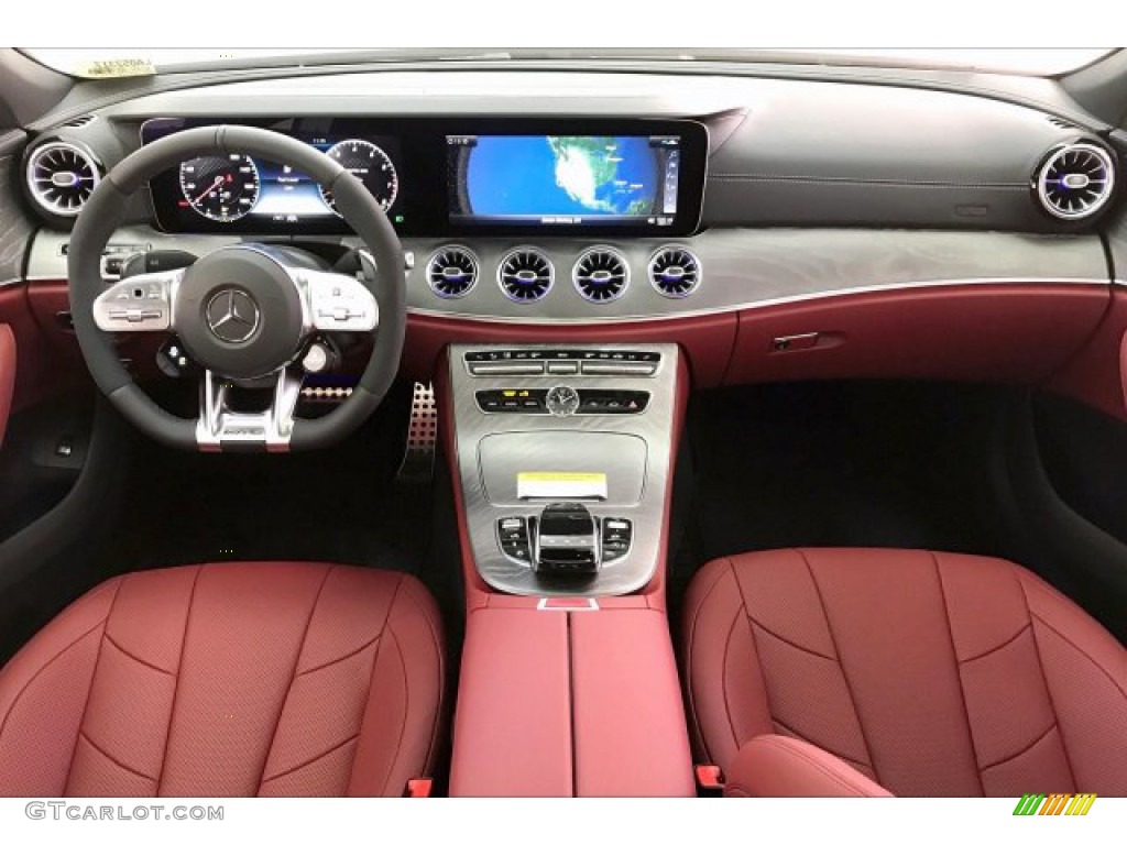 2020 Mercedes-Benz CLS AMG 53 4Matic Coupe Bengal Red/Black Dashboard Photo #136712076