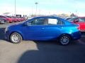 2020 Kinetic Blue Metallic Chevrolet Sonic LT Sedan  photo #2