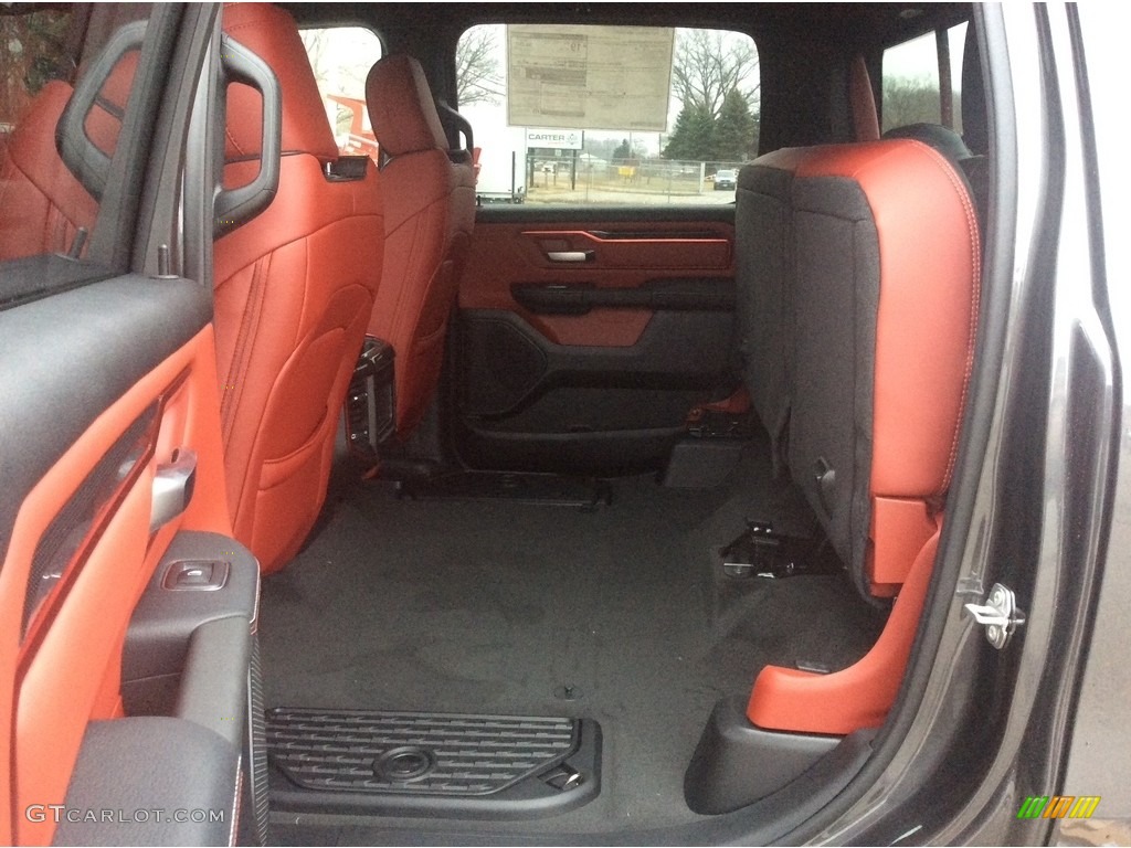 Red/Black Interior 2020 Ram 1500 Rebel Crew Cab 4x4 Photo #136714833