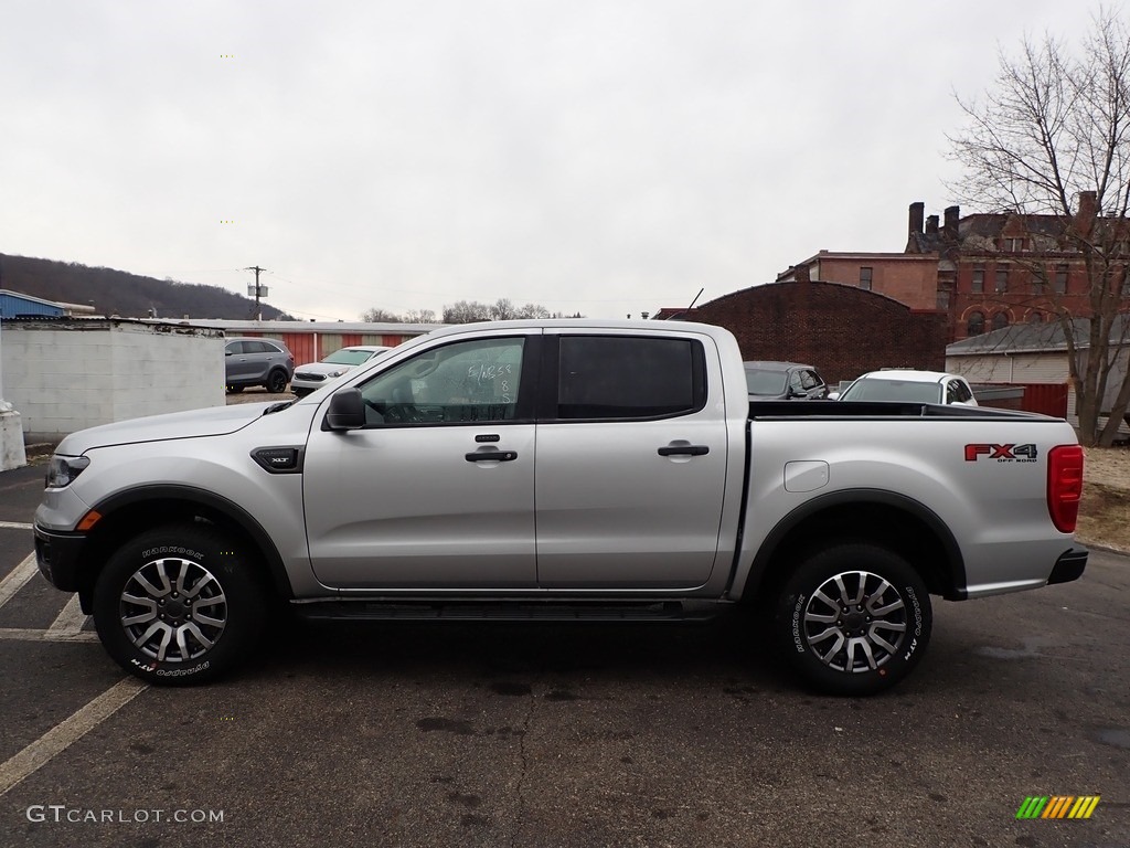 2019 Ranger XLT SuperCrew 4x4 - Ingot Silver Metallic / Medium Stone photo #5