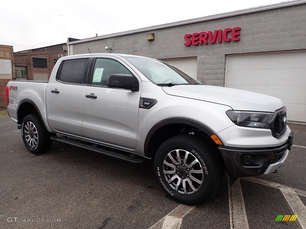 2019 Ranger XLT SuperCrew 4x4 - Ingot Silver Metallic / Medium Stone photo #8