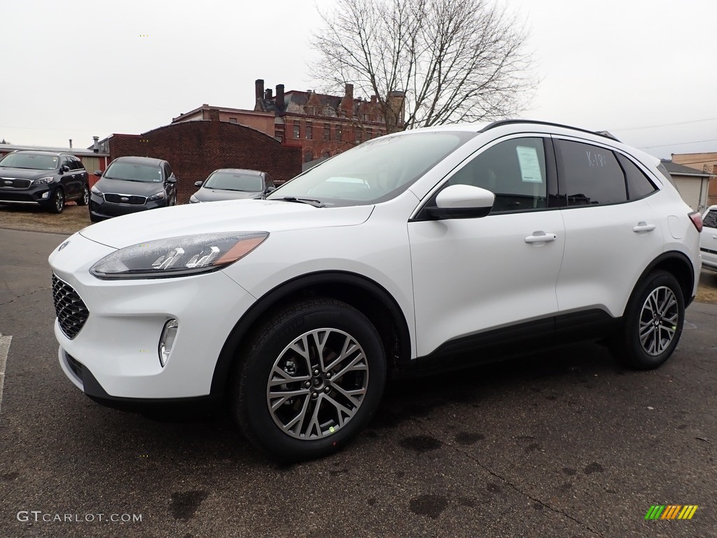 Oxford White 2020 Ford Escape SEL 4WD Exterior Photo #136718784
