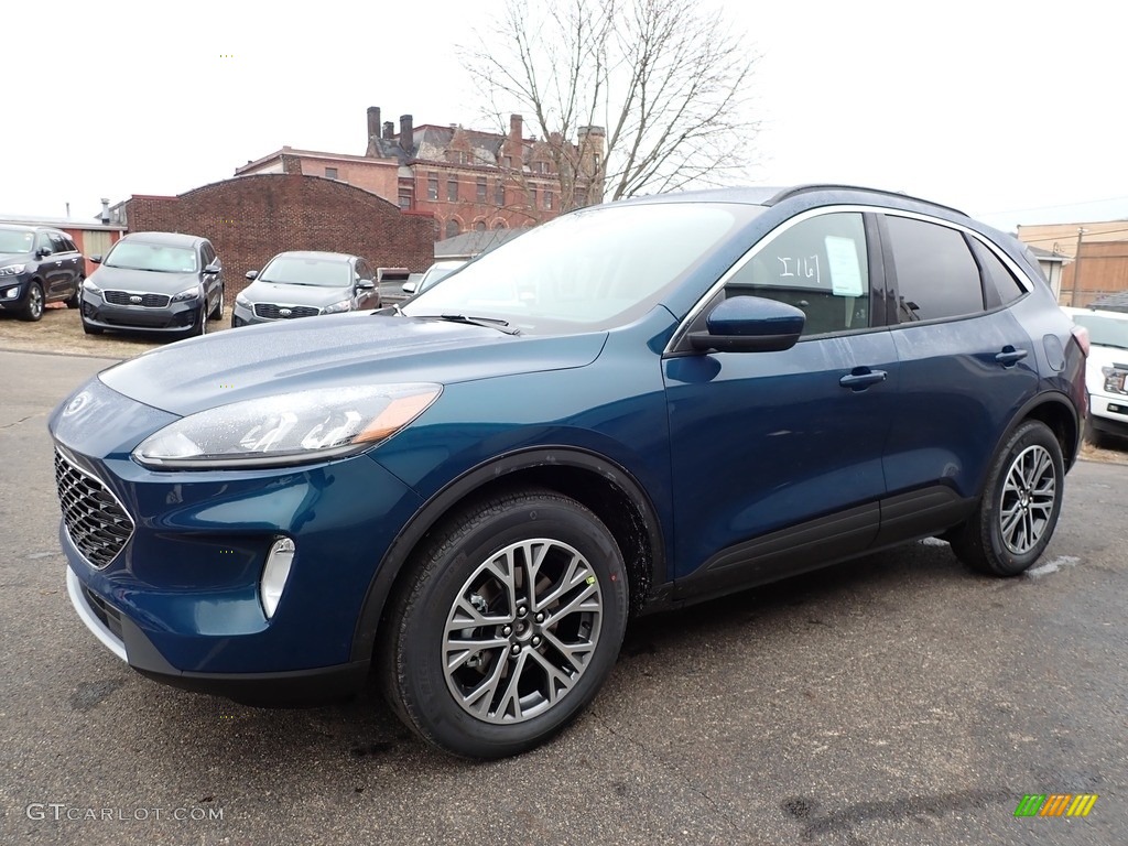 Dark Persian Green Metallic 2020 Ford Escape SEL 4WD Exterior Photo