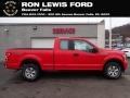 2020 Race Red Ford F150 XL SuperCab 4x4  photo #1