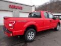 2020 Race Red Ford F150 XL SuperCab 4x4  photo #2