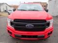 2020 Race Red Ford F150 XL SuperCab 4x4  photo #7