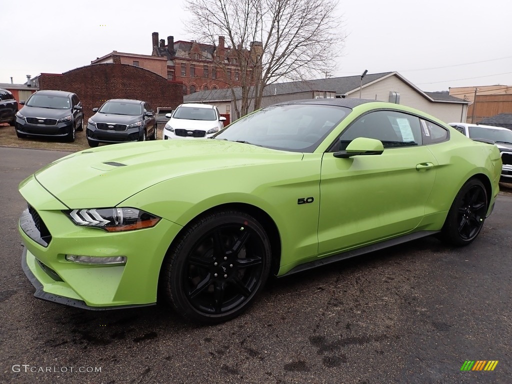 Grabber Lime 2020 Ford Mustang GT Premium Fastback Exterior Photo #136720935