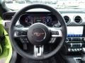 Ebony/Recaro Leather Trimmed 2020 Ford Mustang GT Premium Fastback Steering Wheel