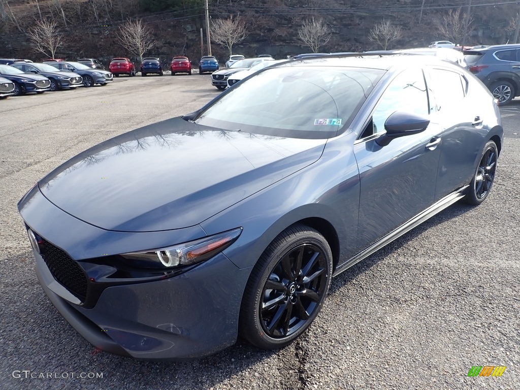 Polymetal Gray Metallic 2020 Mazda MAZDA3 Premium Hatchback AWD Exterior Photo #136721448