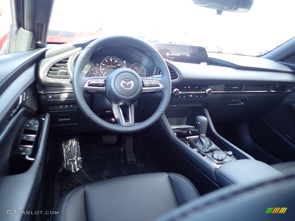 Black Interior 2020 Mazda MAZDA3 Premium Hatchback AWD Photo #136721511