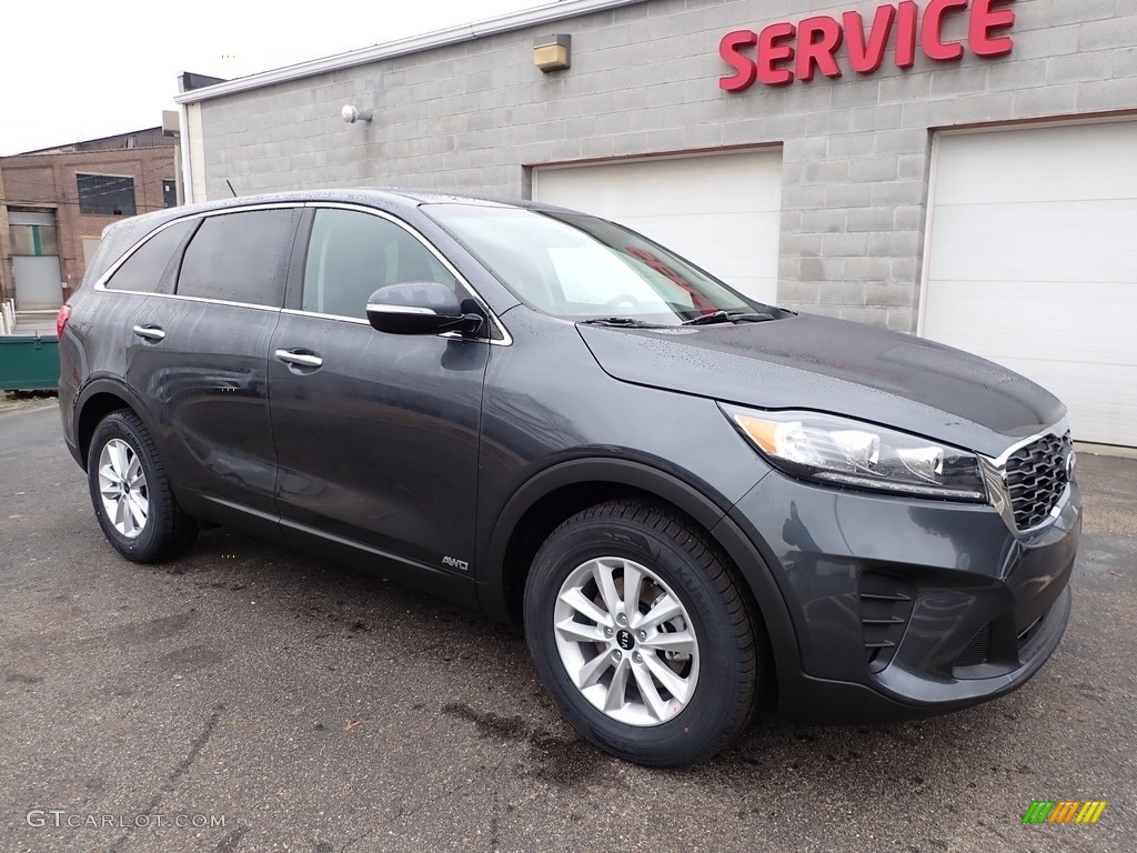 Gravity Gray 2020 Kia Sorento LX AWD Exterior Photo #136721763