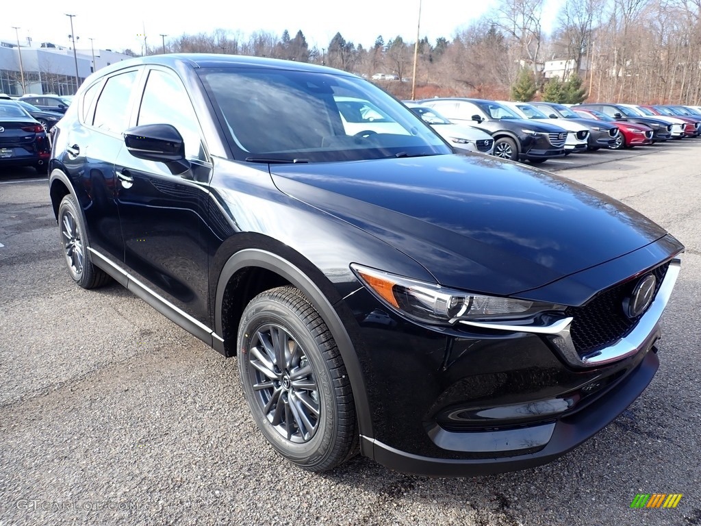 Jet Black Mica 2020 Mazda CX-5 Touring AWD Exterior Photo #136722639