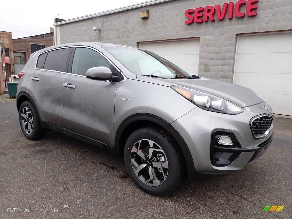Steel Gray 2020 Kia Sportage LX AWD Exterior Photo #136723527