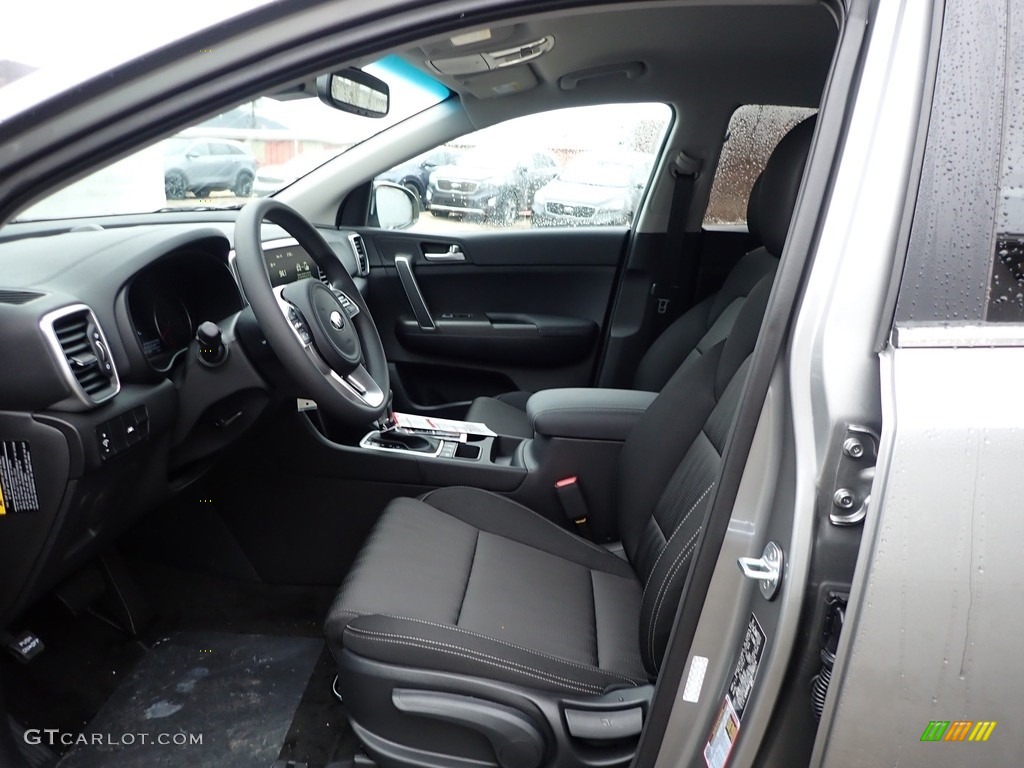 Black Interior 2020 Kia Sportage LX AWD Photo #136723578