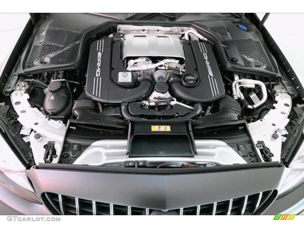 2020 Mercedes-Benz C AMG 63 S Coupe 4.0 Liter AMG biturbo DOHC 32-Valve VVT V8 Engine Photo #136723695