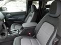 2020 Chevrolet Colorado Ash Gray/Jet Black Interior Front Seat Photo