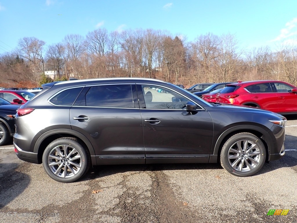 Machine Gray Metallic 2020 Mazda CX-9 Grand Touring AWD Exterior Photo #136724316