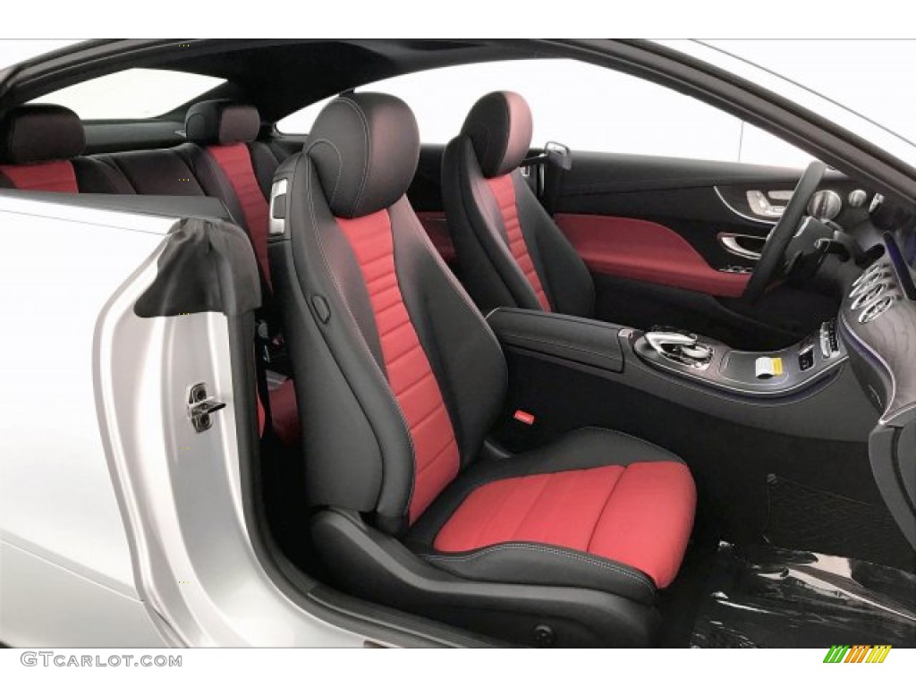 Classic Red/Black Interior 2020 Mercedes-Benz E 450 Coupe Photo #136724370