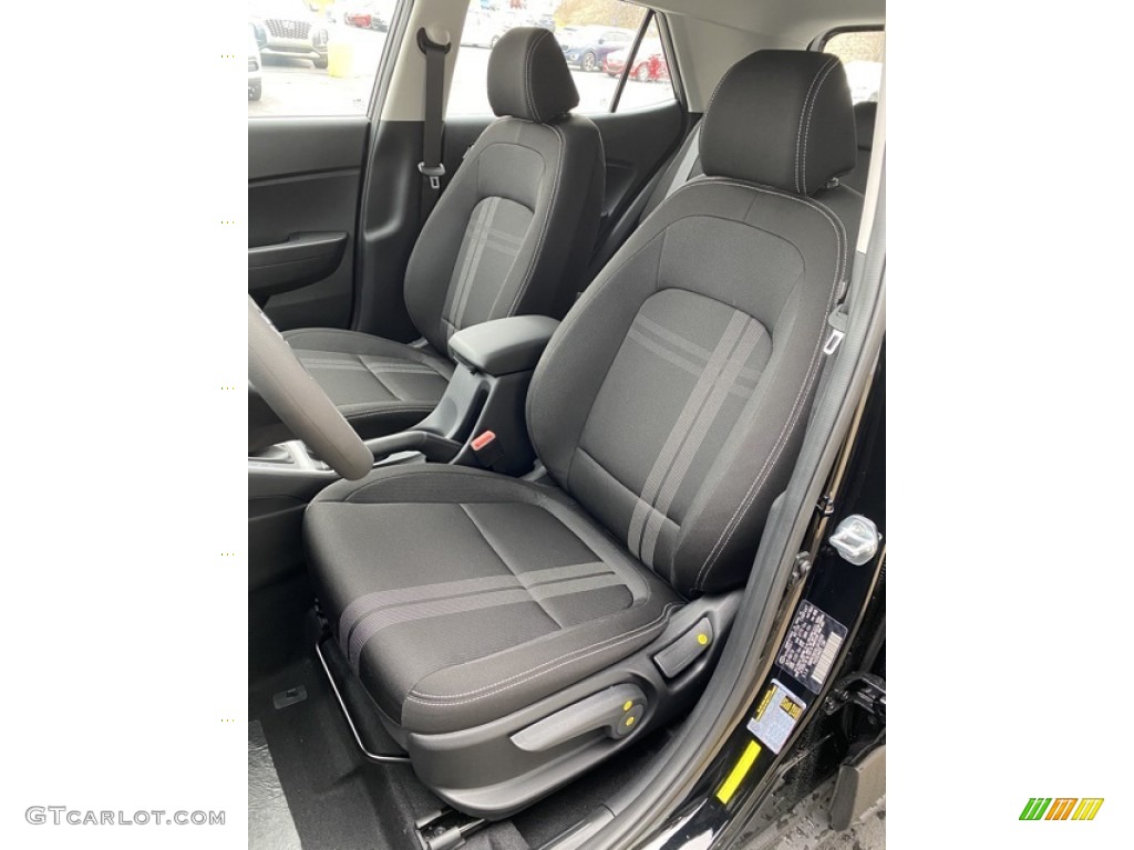 Black Interior 2020 Hyundai Venue SEL Photo #136725612