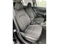 2020 Hyundai Venue Black Interior Front Seat Photo