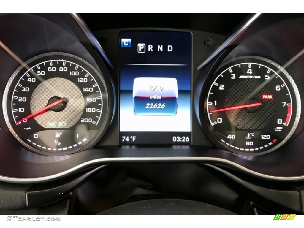 2017 Mercedes-Benz AMG GT Coupe Gauges Photo #136728709