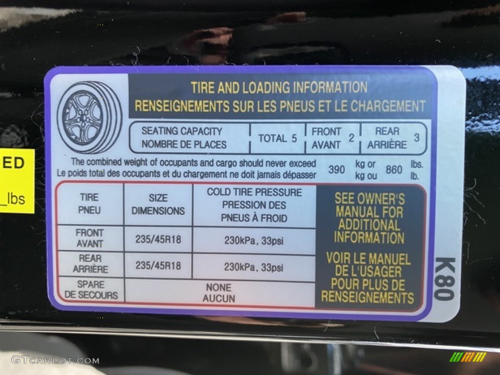 2020 Hyundai Kona Ultimate AWD Info Tag Photo #136731004
