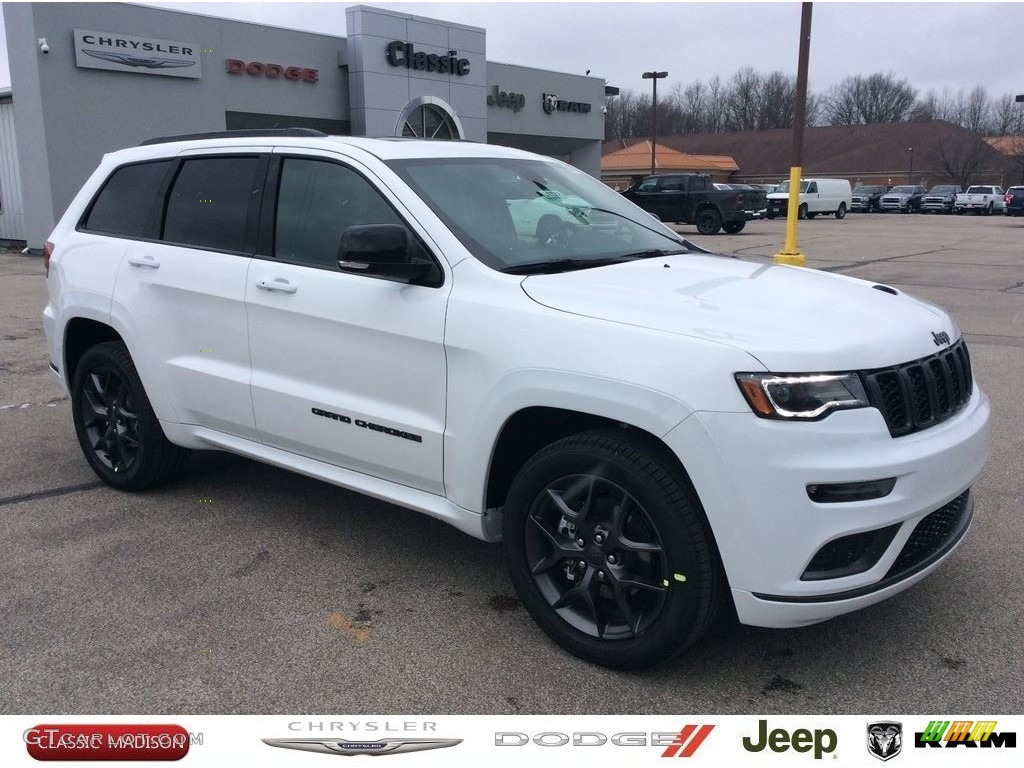 2020 Grand Cherokee Limited X 4x4 - Bright White / Black photo #1