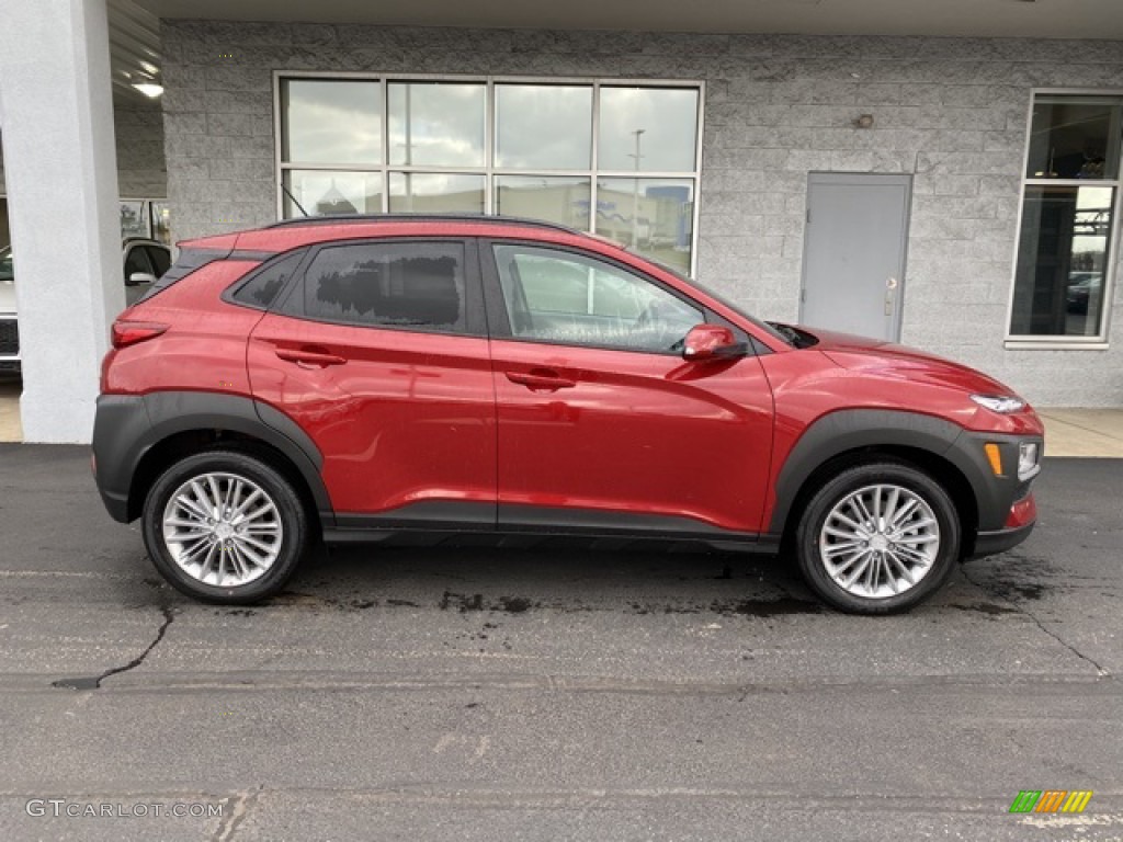 Pulse Red 2020 Hyundai Kona SEL AWD Exterior Photo #136732387