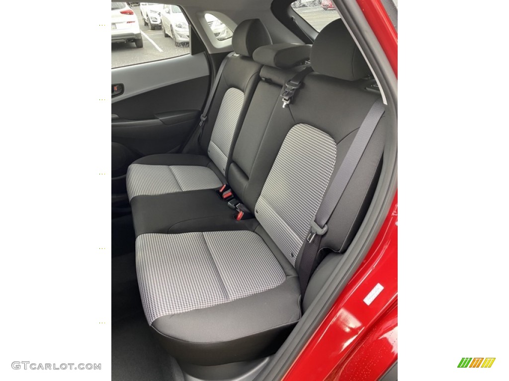 Black Interior 2020 Hyundai Kona SEL AWD Photo #136732726