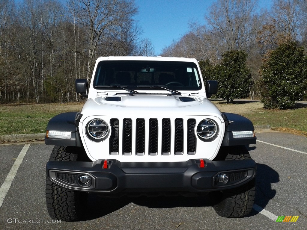 2020 Gladiator Rubicon 4x4 - Bright White / Black photo #3