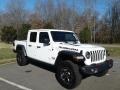 2020 Bright White Jeep Gladiator Rubicon 4x4  photo #4