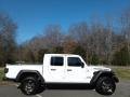 2020 Bright White Jeep Gladiator Rubicon 4x4  photo #5