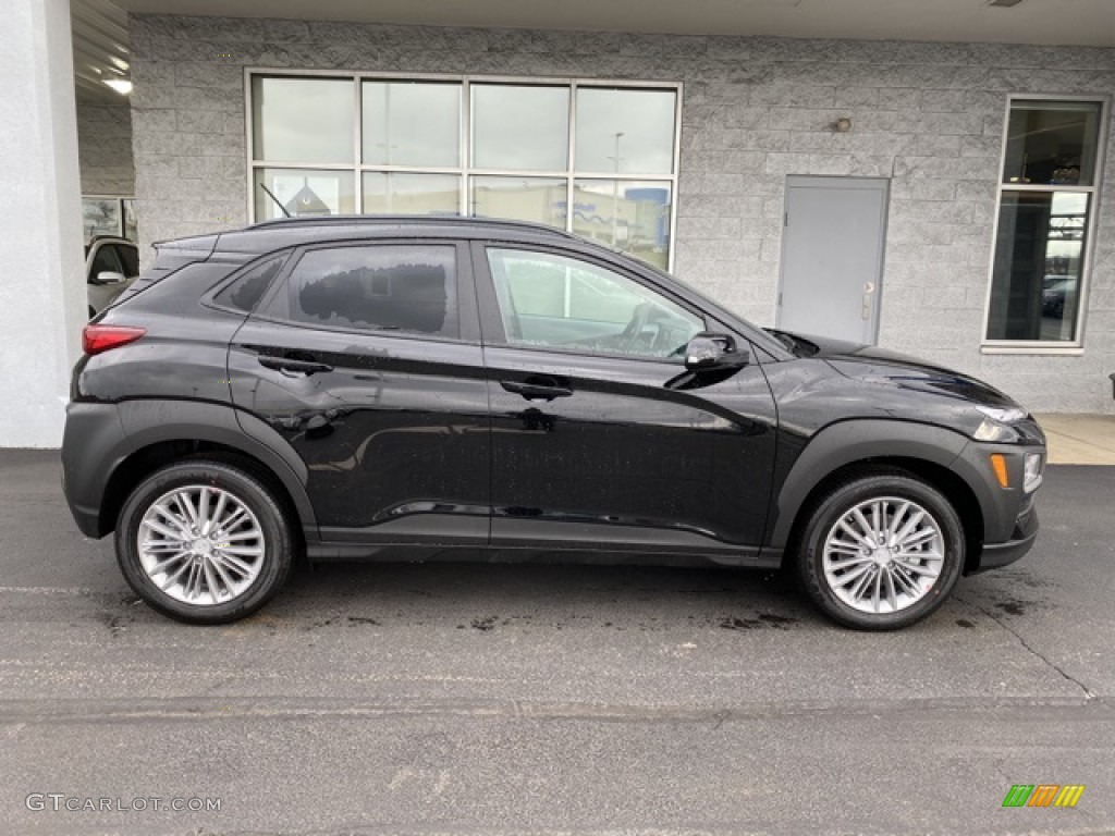 Ultra Black 2020 Hyundai Kona SEL AWD Exterior Photo #136733156