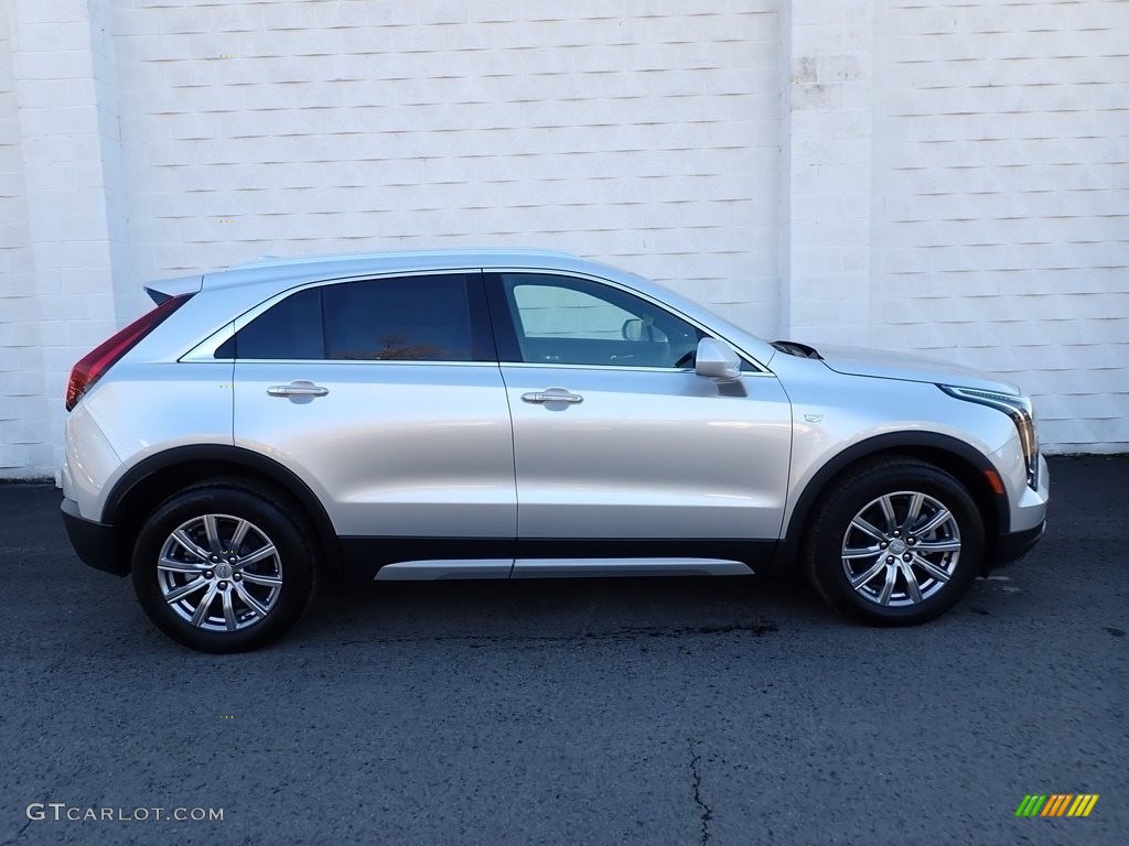 Radiant Silver Metallic 2020 Cadillac XT4 Premium Luxury AWD Exterior Photo #136734250