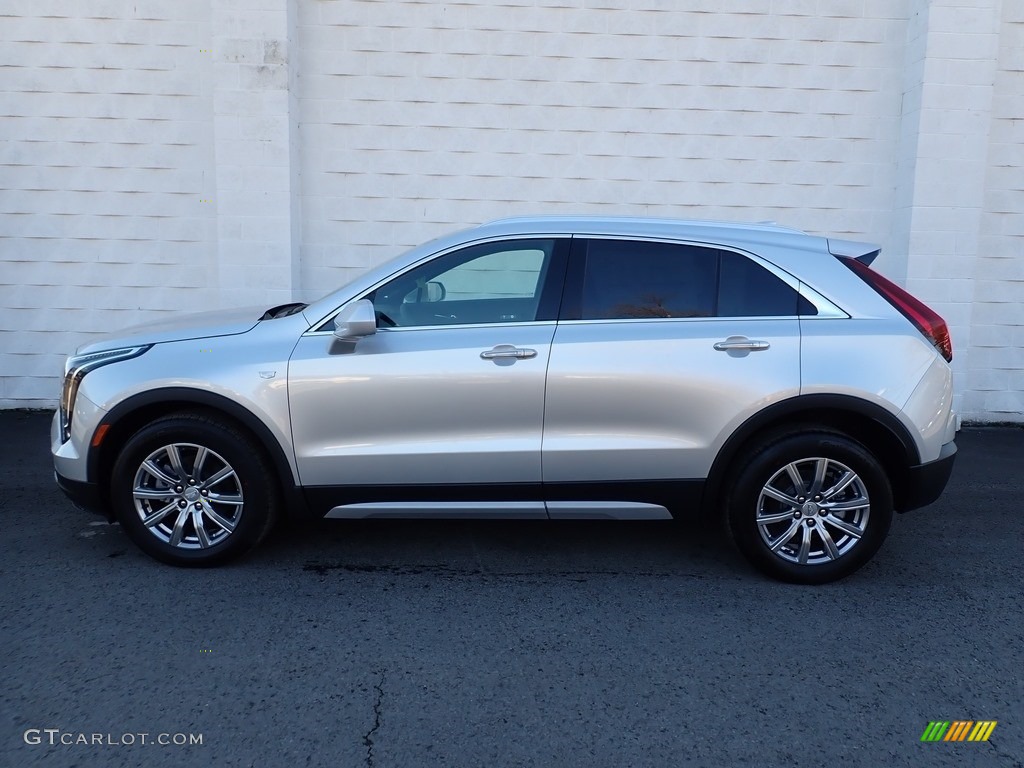 Radiant Silver Metallic 2020 Cadillac XT4 Premium Luxury AWD Exterior Photo #136734269