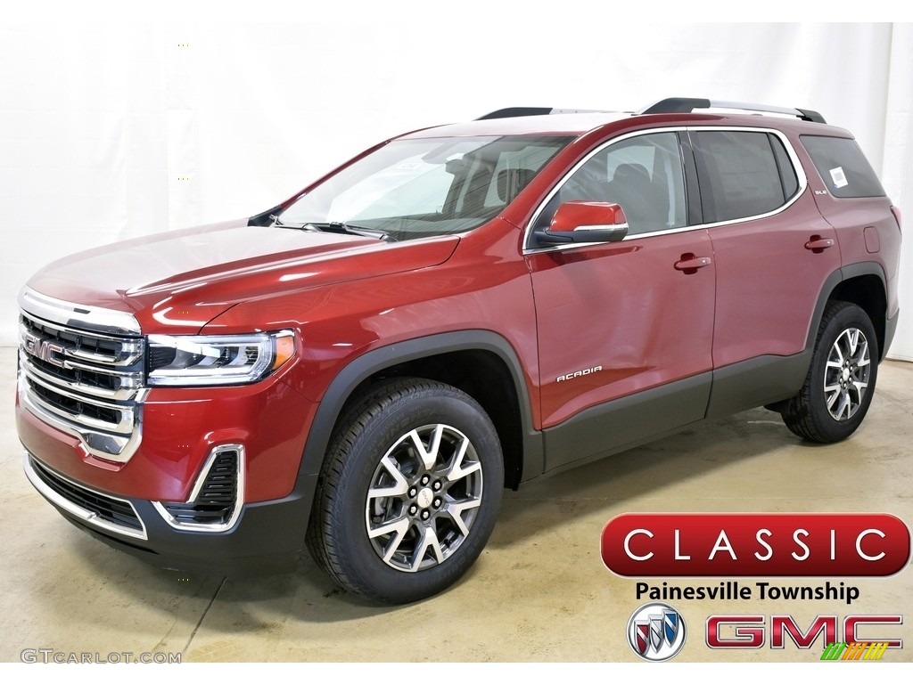 2020 Acadia SLE AWD - Red Quartz Tintcoat / Jet Black photo #1