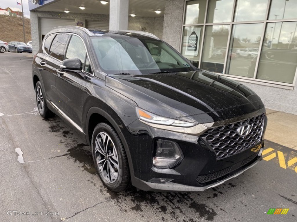 Twilight Black 2020 Hyundai Santa Fe Limited 2.0 AWD Exterior Photo #136735882
