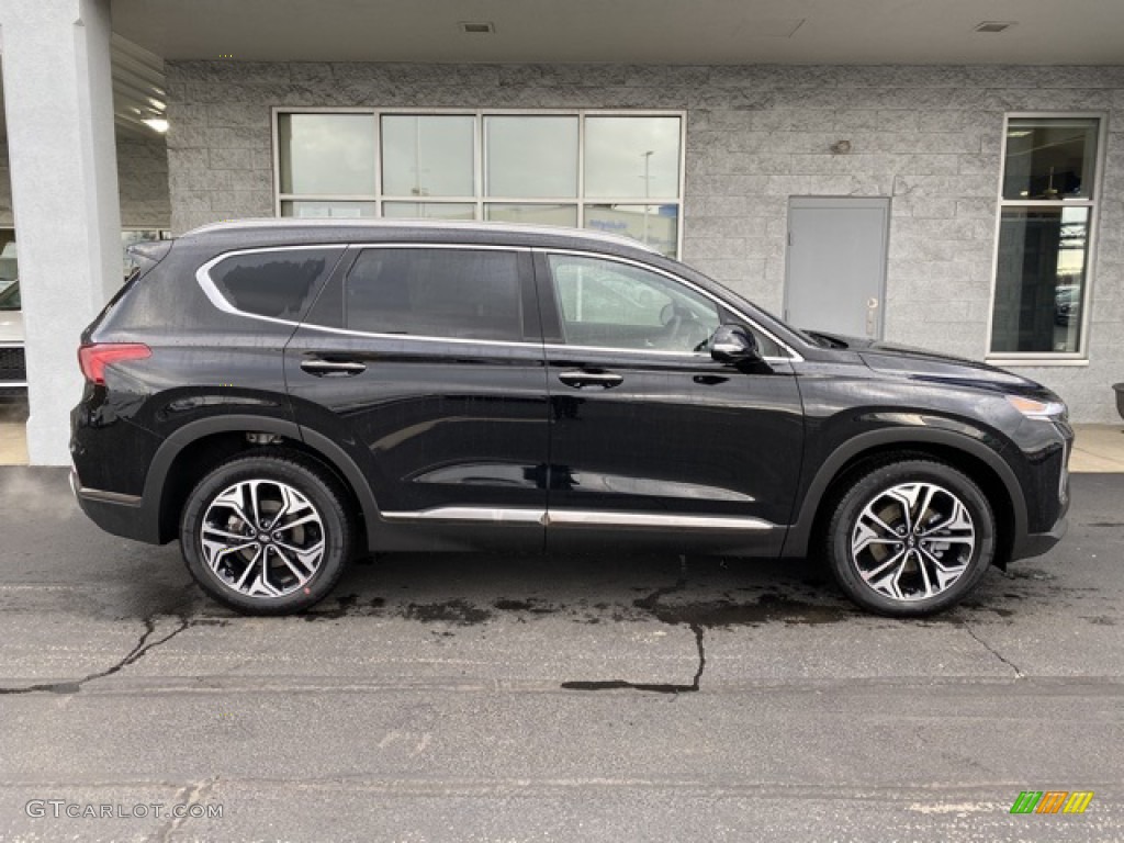 Twilight Black 2020 Hyundai Santa Fe Limited 2.0 AWD Exterior Photo #136735903
