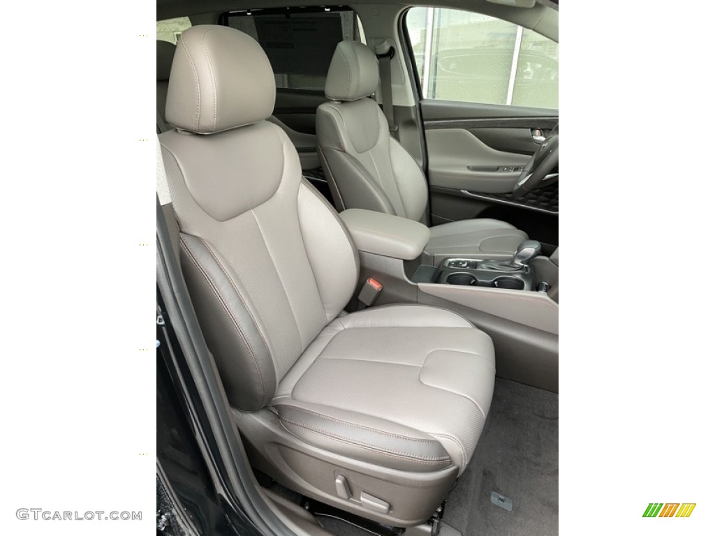 Espresso/Gray Interior 2020 Hyundai Santa Fe Limited 2.0 AWD Photo #136736356